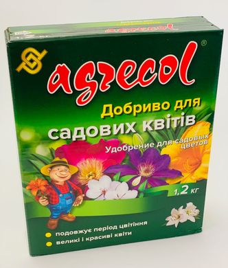 Удобрение AGRECOL для Садовых цветов /1,2кг/ Польша