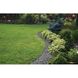 Бордюр газонный 40мм х 10м с ​​комплектом кольев, EASY BORDER графит, OBEGY4010SET. Bradas, Польша