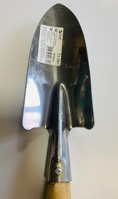 Лопатка посадкова нержавіюча сталь, дерев'яна ручка 510мм Vist 71-061
