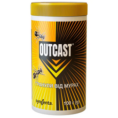 Інсектицид від мурах Outcast гранули 100г, Syngenta, Швейцарія