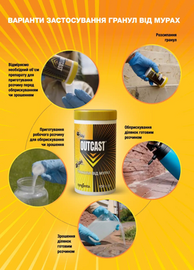 Инсектицид от муравьев Outcast гранули 100г, Syngenta, Швейцария