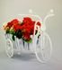 Кованная подставка для цветов Велосипед кантри