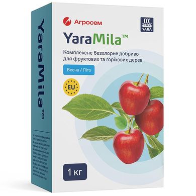 YaraMila комплексное бесхлорное удобрение для фруктовых и ореховых деревьев Весна - Лето /1кг/ Yara Нидерланды