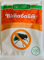 Інсектицид Вітабайт для знищення мух /100г/ Укравіт, Україна
