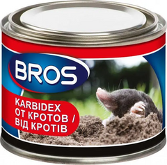 Інсектицид Bros Karbidex від кротів /500 г/ Bros Польща