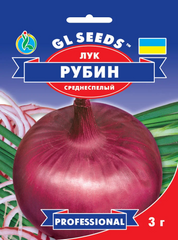 Цибуля ріпчаста Рубін /3г/ GL Seeds